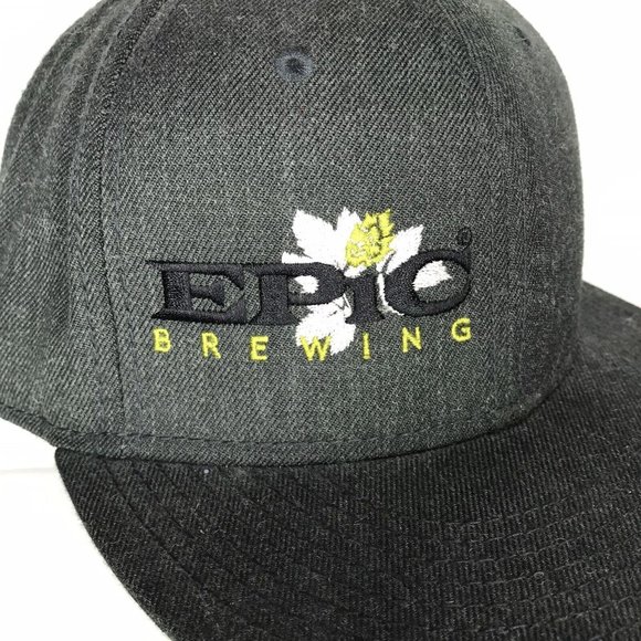 Epic Brewing Denver Colorado Gray Adjustable Hat - Picture 2 of 6